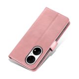 Peňaženkové kožené púzdro AZNS na Huawei P50 Pro – Ružovozlatá