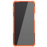 Gumený kryt Shockproof na Motorola Edge 20 Pro - Oranžová