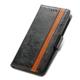 Peňaženkové kožené puzdro CaseNeo na Motorola Edge 20 Pro - Čierna