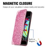 Peňaženkové kožené puzdro Blooming Mandala na Motorola Edge 20 - Ružová