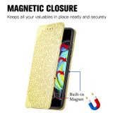 Peňaženkové kožené puzdro Blooming Mandala na Motorola Edge 20 - Žltá