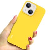 Gumený kryt IMAK na iPhone 13 Mini - Žltá