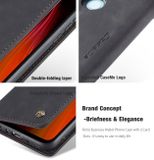 Peňaženkové kožené puzdro čierne na Xiaomi Redmi Note 8