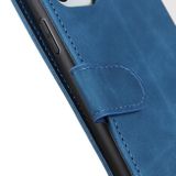 Peňaženkové kožené puzdro KHAZNEH na Huawei Nova 9 - Modrá