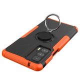 Ring Holder kryt Armor Bear na Motorola Edge 20 Pro - Oranžová