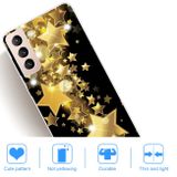 Gumený kryt PAINTED na Samsung Galaxy S22 5G - Gold Star