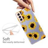Gumený kryt PAINTED na Samsung Galaxy S22 5G - Yellow Chrysanthemum