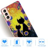 Gumený kryt PAINTED na Samsung Galaxy S22 Plus 5G - Oil Painting Black Cat