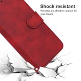 Peňaženkové kožené puzdro na Samsung Galaxy A33 5G - Červená