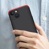Plastový kryt GKK na iPhone 13 Mini - Čiernočervená