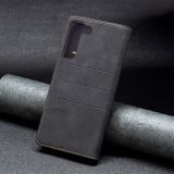 Peňaženkové kožené puzdro MAGNETIC na Samsung Galaxy S22 Plus 5G - Čierna