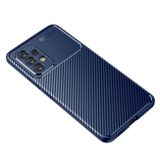 Gumený kryt CARBON na Samsung Galaxy A53 5G - Modrá
