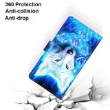 Peňaženkové kožené puzdro DRAWING na Samsung Galaxy S22 Plus 5G - Dick Rose Wolf