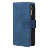 Multifunkčné peňaženkové puzdro na iPhone 13 Mini - Modrá
