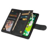 Multifunkčné peňaženkové puzdro na iPhone 13 Mini - Čierna