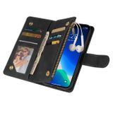 Multifunkčné peňaženkové puzdro na iPhone 13 Pro - Čierna