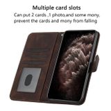 Peňaženkové kožené puzdro Cubic na Motorola Edge 20 Lite - Tmavo Hnedá
