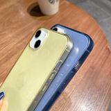 Gumený kryt COLORFUL na iPhone 13 Pro - Žltá