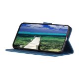 Peňaženkové kožené puzdro KHAZNEH na Samsung Galaxy A13 - Modrá
