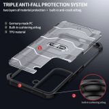Kryt Explorer Airbag na Samsung Galaxy S22 Plus 5G - Tmavozelená