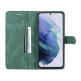 Peňaženkové kožené puzdro AZNS na Samsung Galaxy S22 5G - Zelená