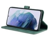 Peňaženkové kožené puzdro AZNS na Samsung Galaxy S22 5G - Zelená