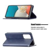 Peňaženkové kožené puzdro MAGNETIC na Samsung Galaxy A53 5G - Modrá