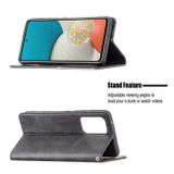 Peňaženkové kožené puzdro MAGNETIC na Samsung Galaxy A53 5G - Čierna
