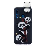 Gumený 3D kryt na Huawei Y7 (2019) - Three Pandas