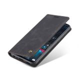 Peňaženkové kožené puzdro CaseMe na Samsung Galaxy A33 5G - Čierna