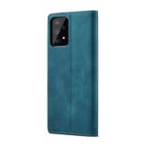 Peňaženkové kožené puzdro CaseMe na Samsung Galaxy A53 5G - Modrá