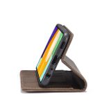 Peňaženkové kožené puzdro CaseMe na Samsung Galaxy A53 5G - Coffee