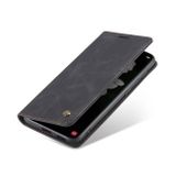 Peňaženkové kožené puzdro CaseMe na Samsung Galaxy S22 5G - Čierna