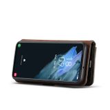 Peňaženkové kožené puzdro DG.MING na Samsung Galaxy S22 Plus 5G - Šedá