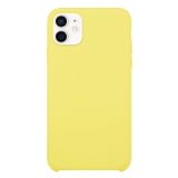 Gumený kryt na iPhone 12 Mini - Žltá