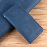 Peňaženkové kožené puzdro SKIN na Xiaomi Redmi Note 11 / 11S - Modrá