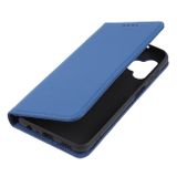 Peňaženkové kožené puzdro MAGNETIC na Samsung Galaxy A13 - Modrá