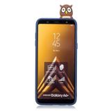 Gumený kryt 3D na Samsung Galaxy A6 - Blue Owl