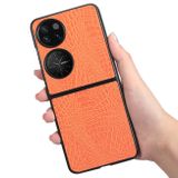 Plastový kryt CROCODILE na Huawei P50 Pocket - Oranžová