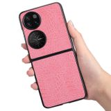 Plastový kryt CROCODILE na Huawei P50 Pocket - Ružová