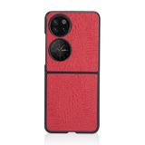 Plastový kryt CROCODILE na Huawei P50 Pocket - Červená