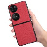 Plastový kryt CROCODILE na Huawei P50 Pocket - Červená