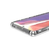 Gumený Glitter kryt na Samsung Galaxy A33 5G - Biela
