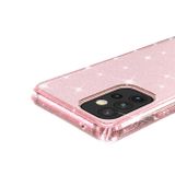 Gumený Glitter kryt na Samsung Galaxy A33 5G - Ružová