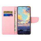 Peňaženkové kožené puzdro DRAWING na Samsung Galaxy A13 - Pink Heart