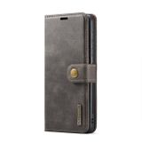 Peňaženkové kožené puzdro DG.MING na Samsung Galaxy A73 5G - Šedá
