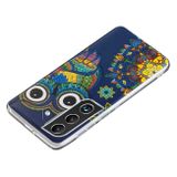 Gumený kryt LUMINOUS na Samsung Galaxy S22 5G - Blue Owl