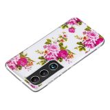 Gumený kryt LUMINOUS na Samsung Galaxy S22 5G - Rose Flower