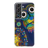 Gumený kryt LUMINOUS na Samsung Galaxy S22 Plus 5G - Blue Owl