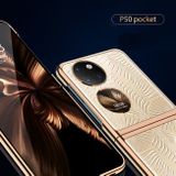 Gumený kryt Pocket GKK na Huawei P50 - Zlatá